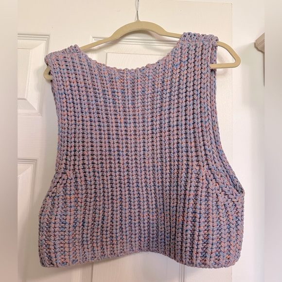 Free People Sweater Tank (reversible front and back) - Picture 4 of 5